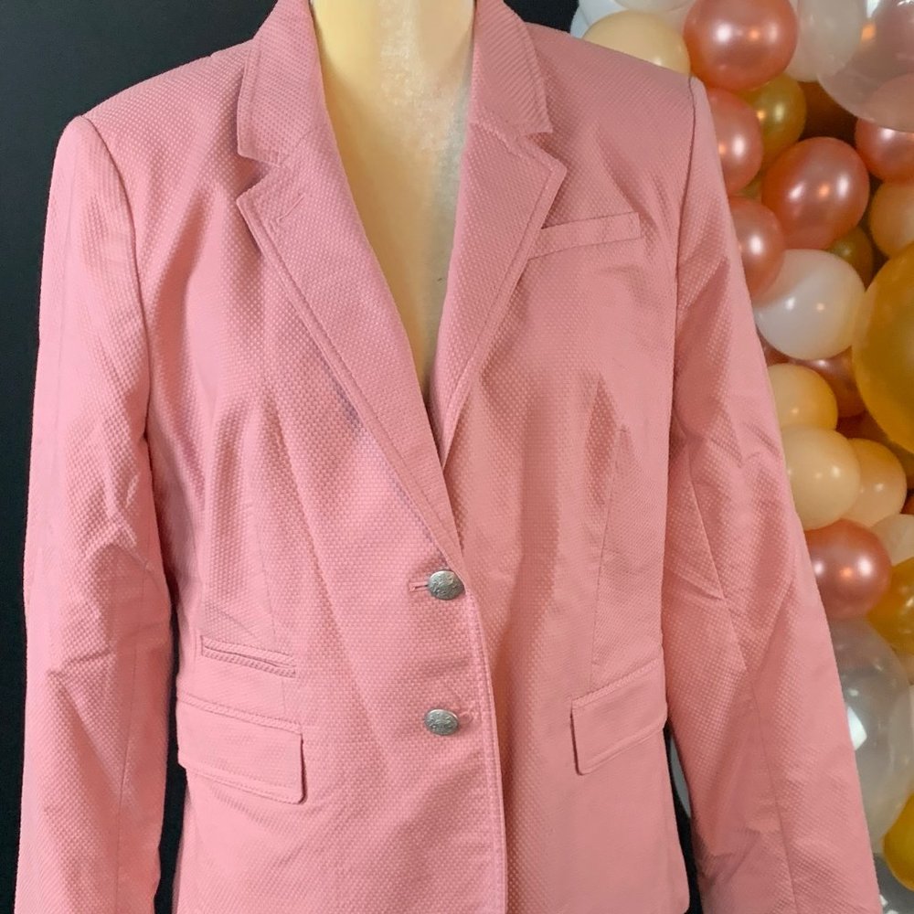Light Pink Casual Blazer